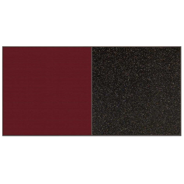 Sliding Door Indoor Enclosed Corkboard, 9